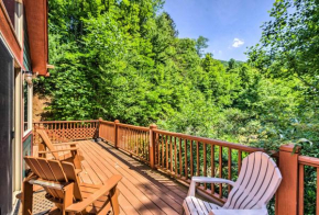 Bryson City Cabin with Deck, Grill and Fire Pit!